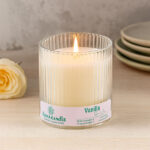 شمع-لیوانی-خط-دار-سفید