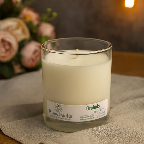 شمع لیوانی ساده بزرگ