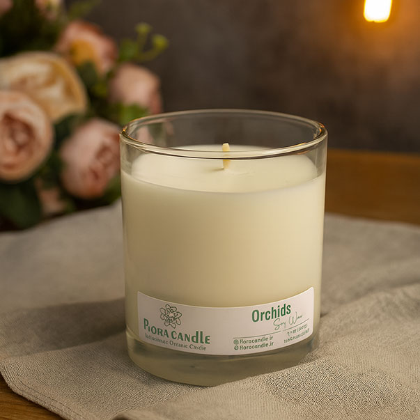 شمع لیوانی ساده بزرگ